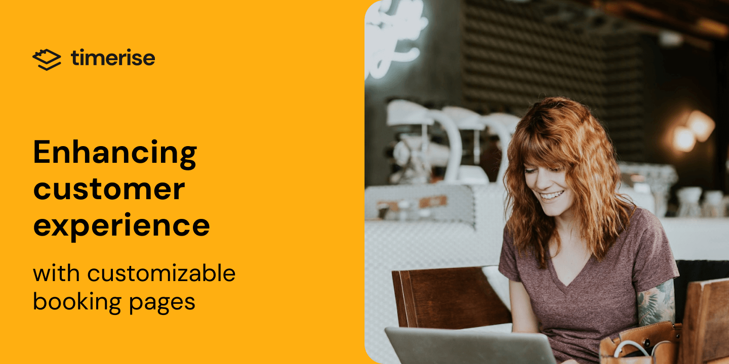 Enhancing customer experience with customizable booking pages