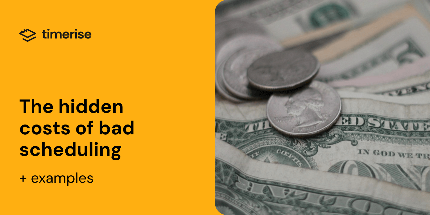 The hidden costs of bad scheduling